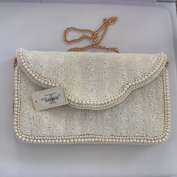 NEW Francesca’s Cream bag - Picture 5 of 5